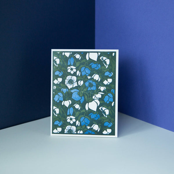 Winter Botanicals Letterpress Notecard Set