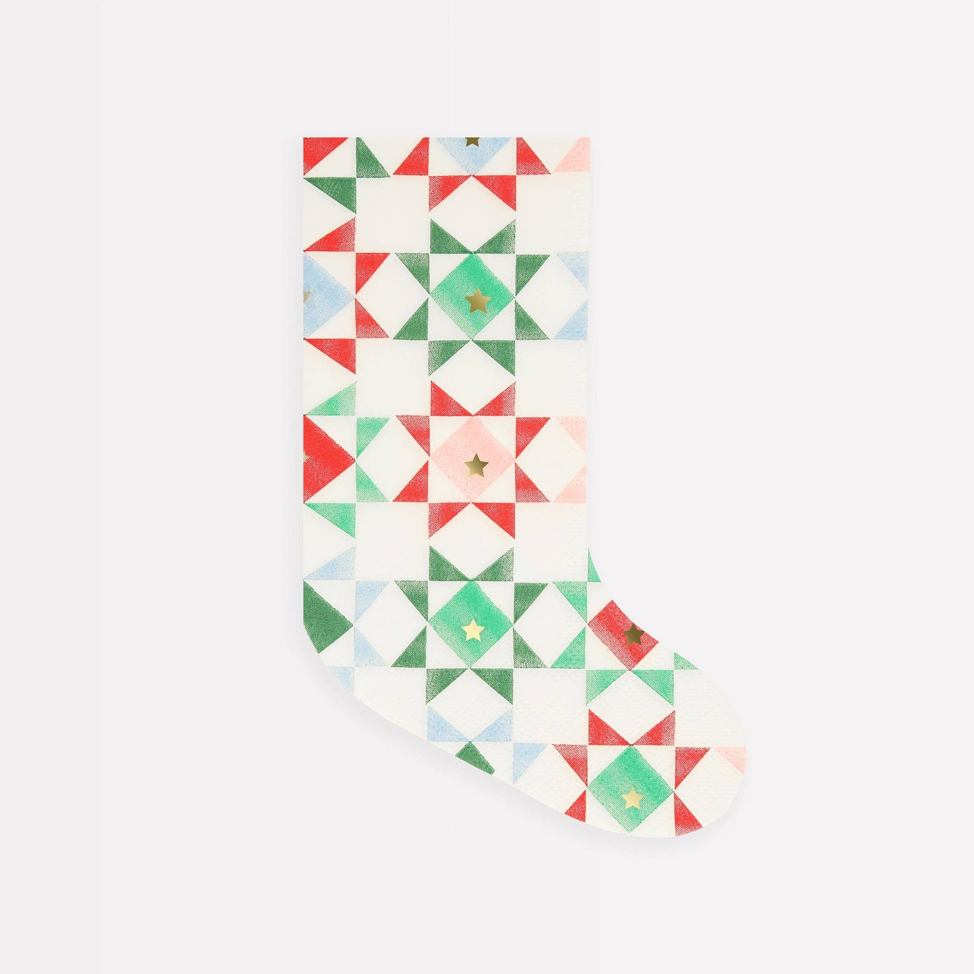 Patchwork Stocking Paper Napkins