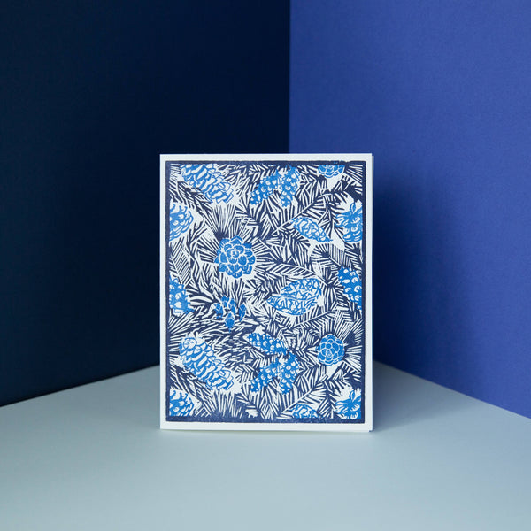 Winter Botanicals Letterpress Notecard Set