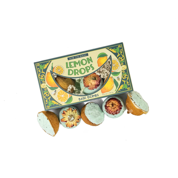 Lemon Drops Bath Bomb Set