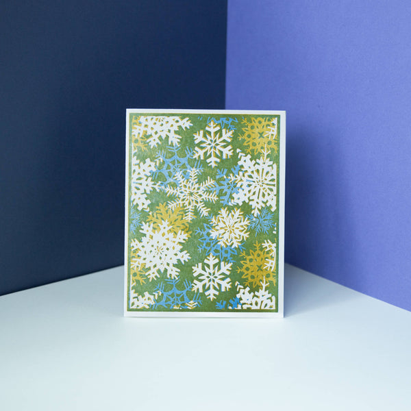 Winter Botanicals Letterpress Notecard Set