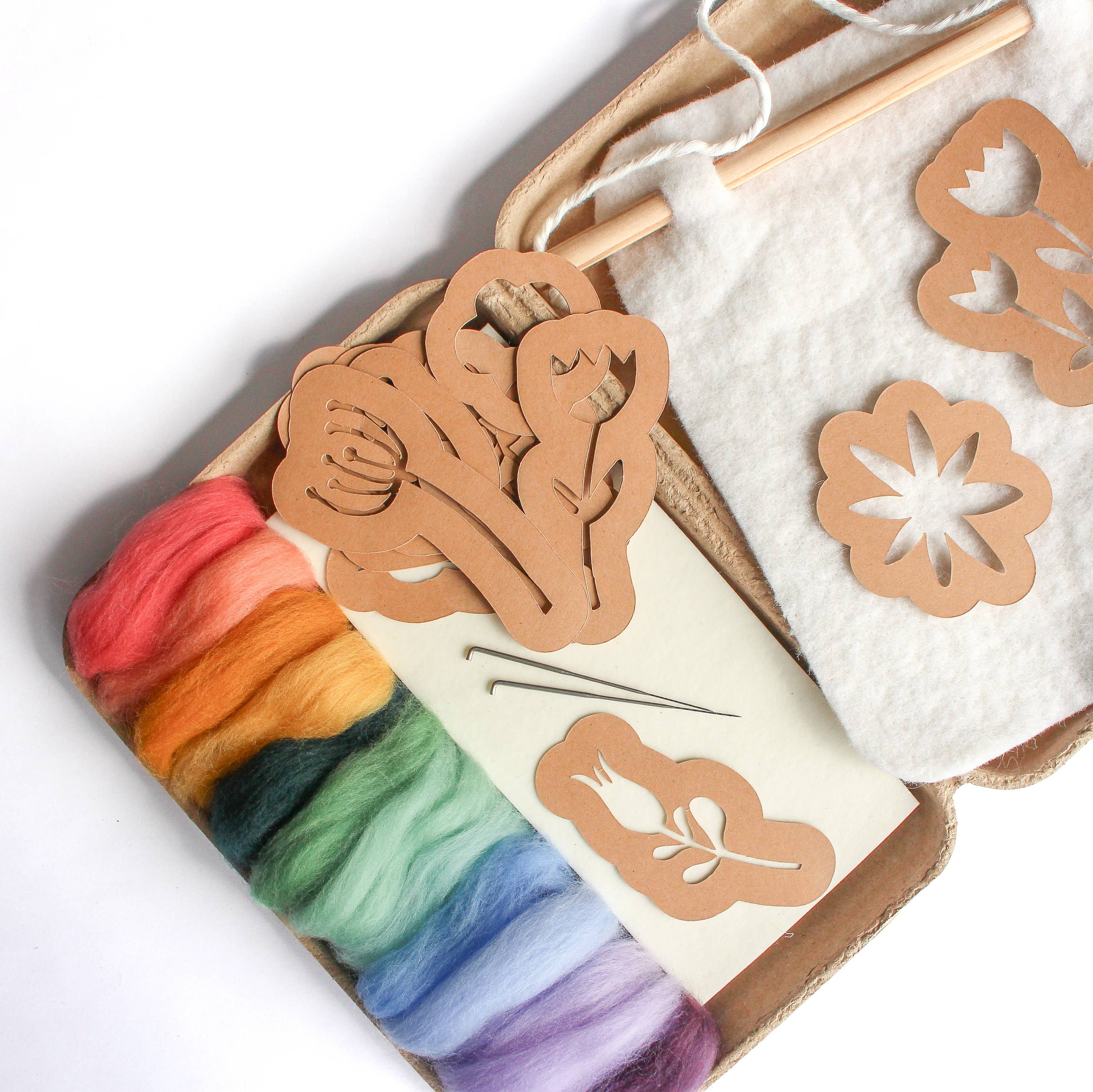 Wildflower Banner Felting Kit