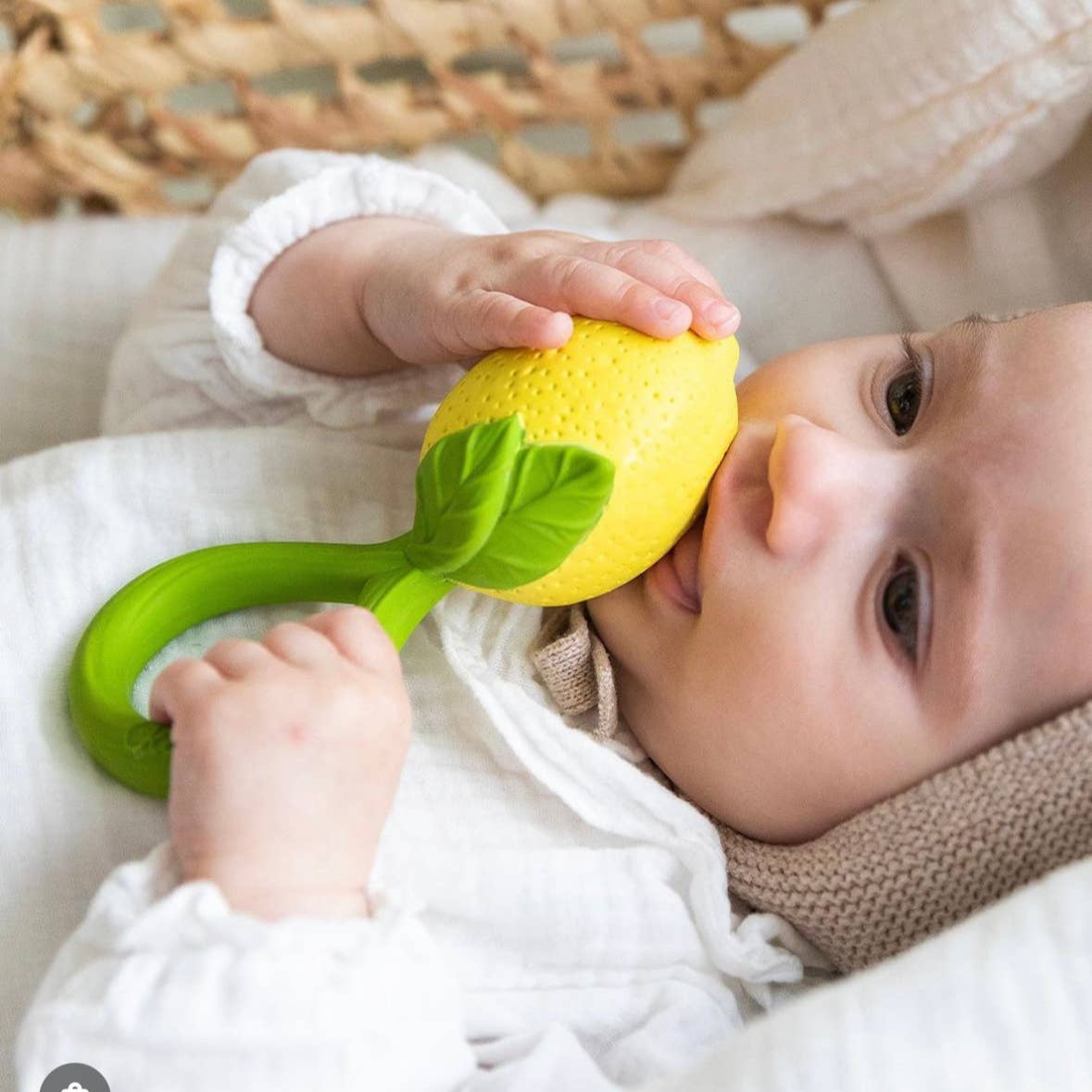 Lemon Rattle Toy