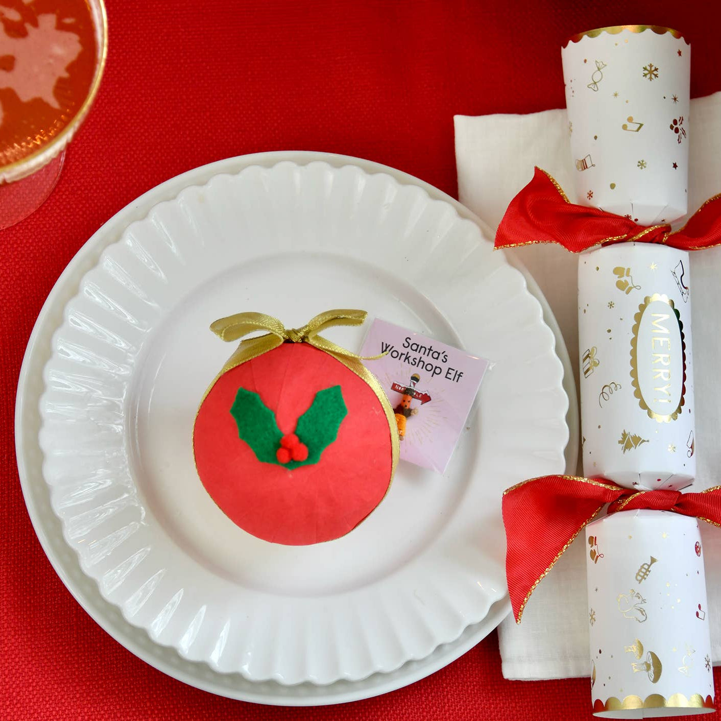 Holly Berry Surprise Ball