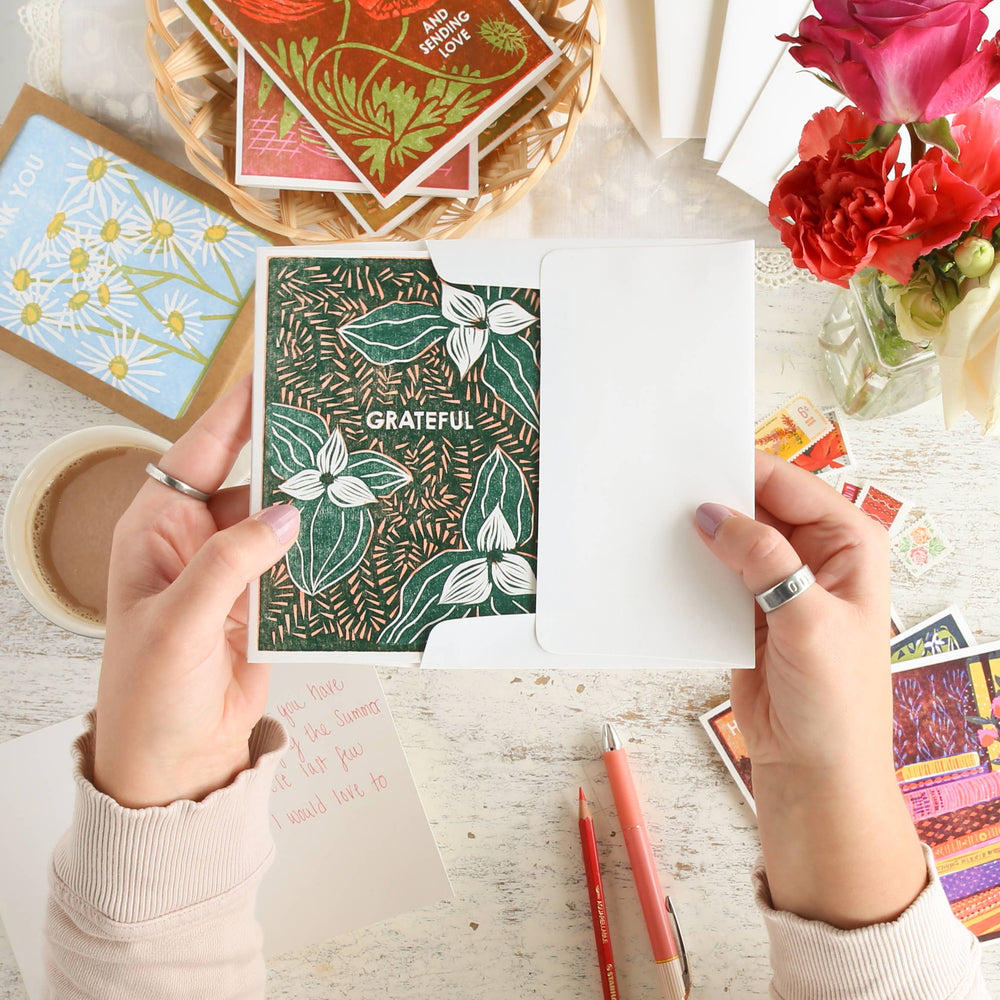 Grateful Greeting Card - RIDER