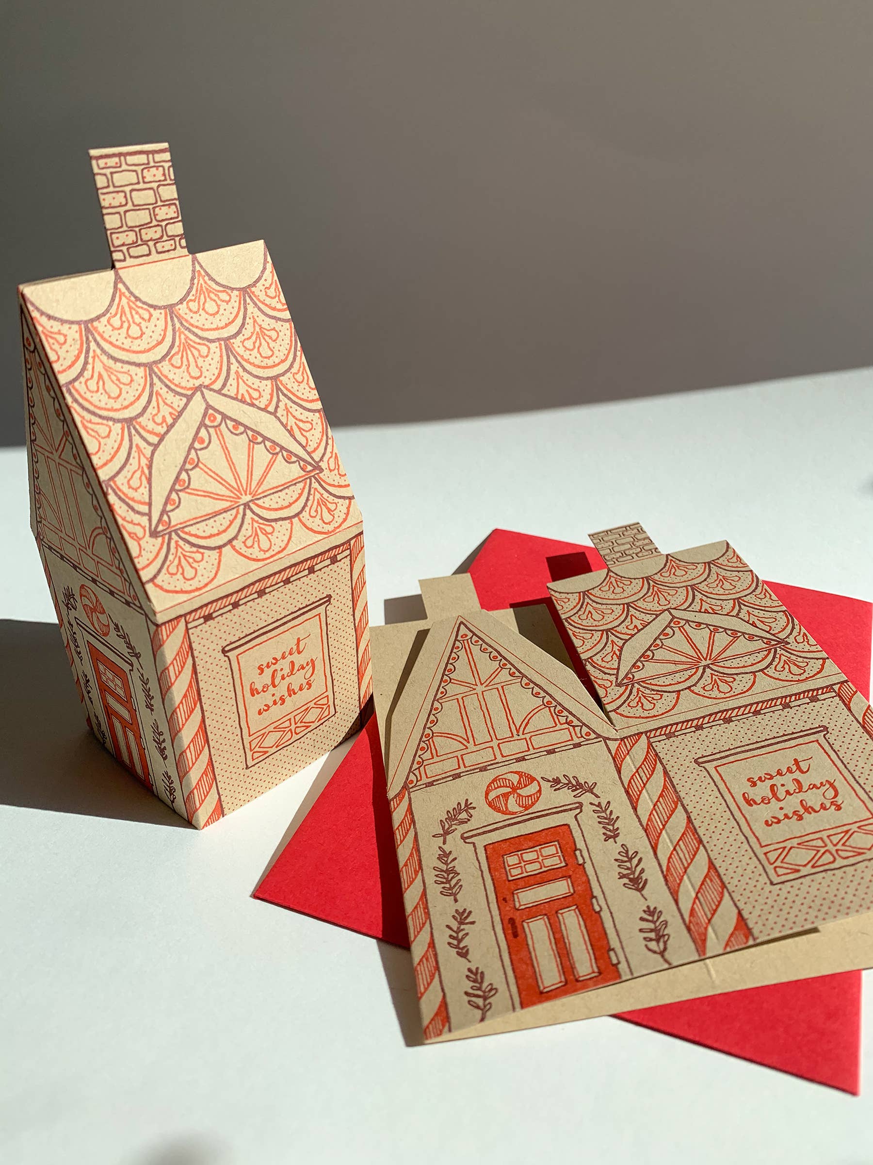 Gingerbread 3D Greeting Card