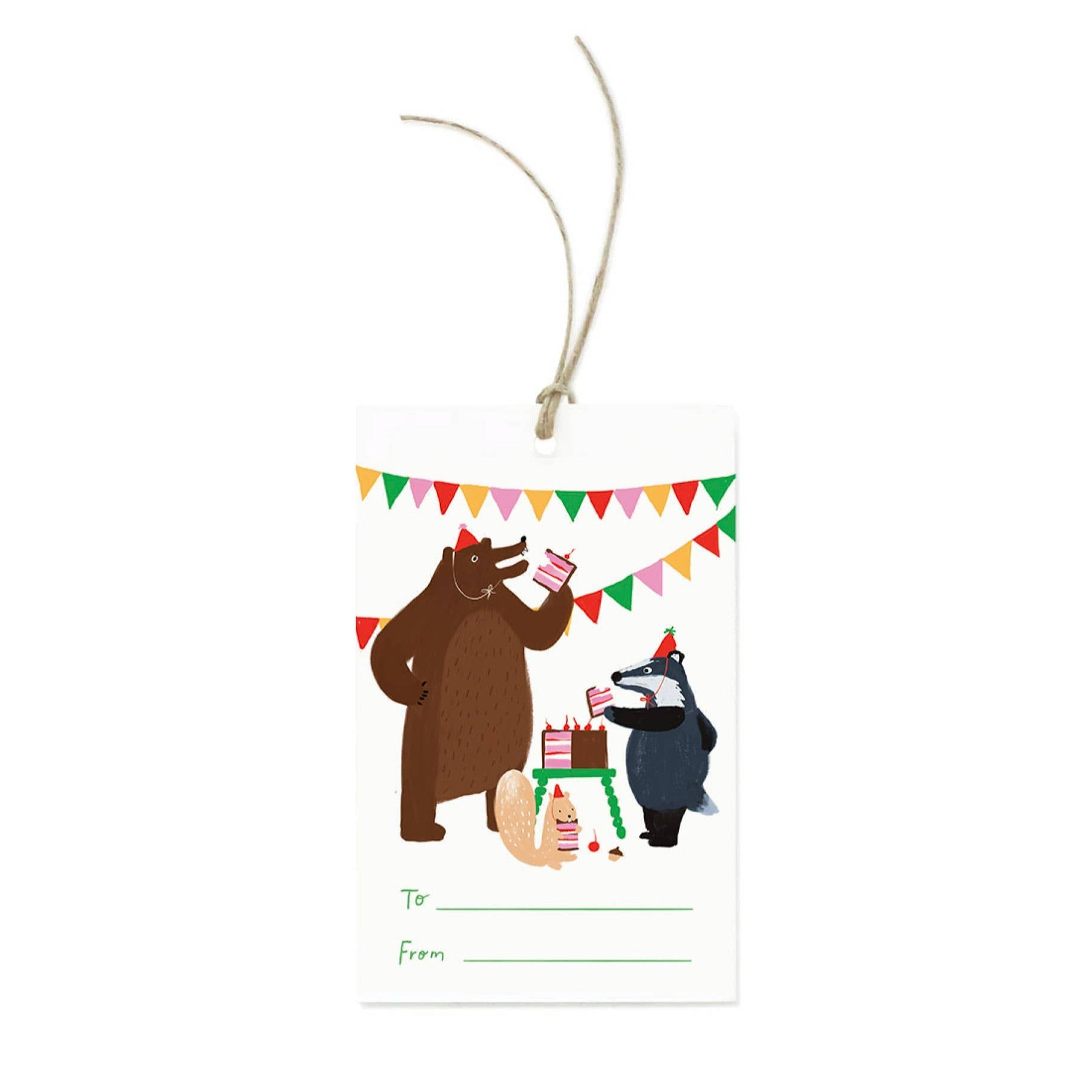 Woodland Cake Gift Tags