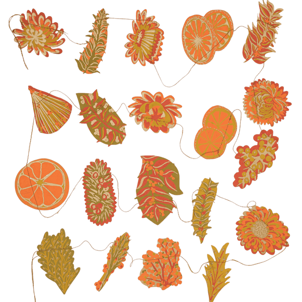 Autumn Blooms Garland