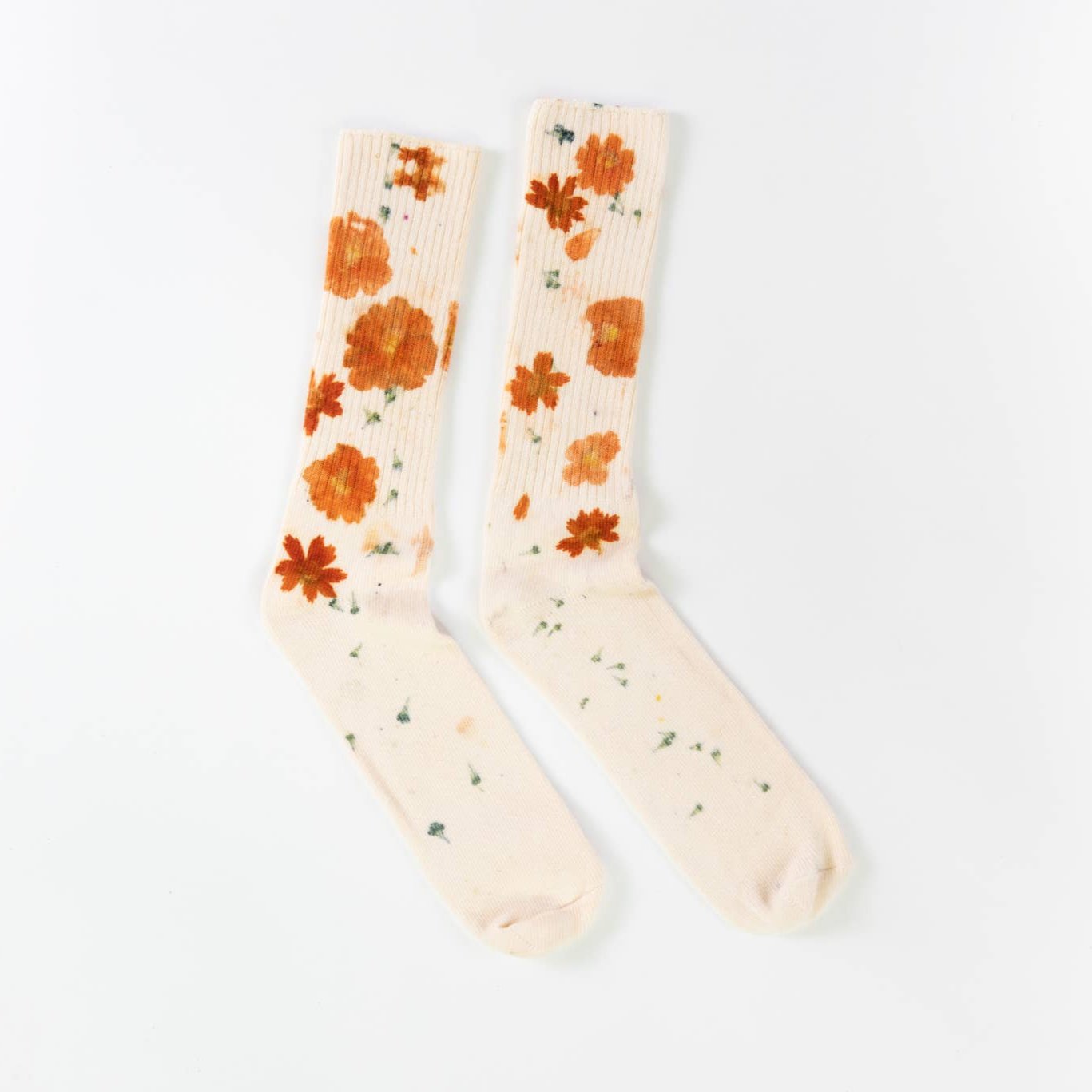 Flower Power Bamboo Slouch Socks