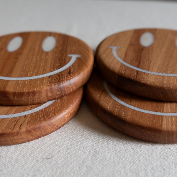 Smiley Face Coasters
