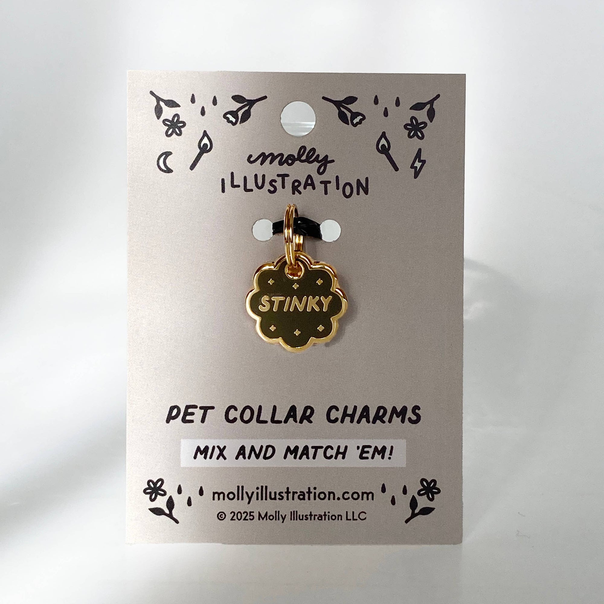 Stinky Pet Collar Charm