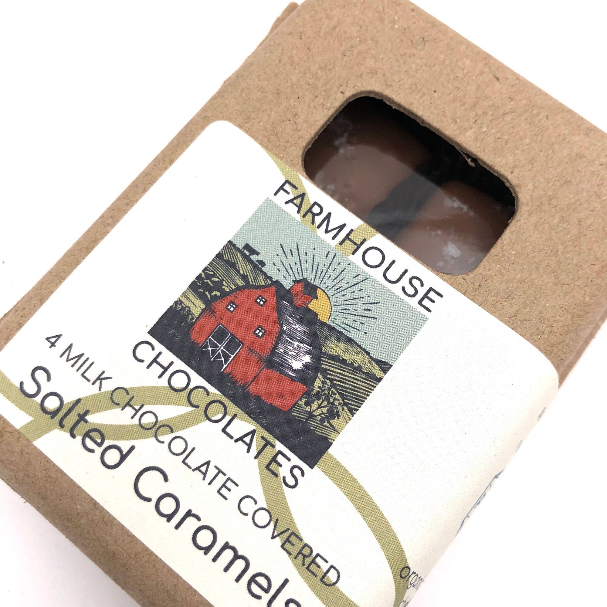 4 Piece Milk Chocolate Salted Caramels - RIDER