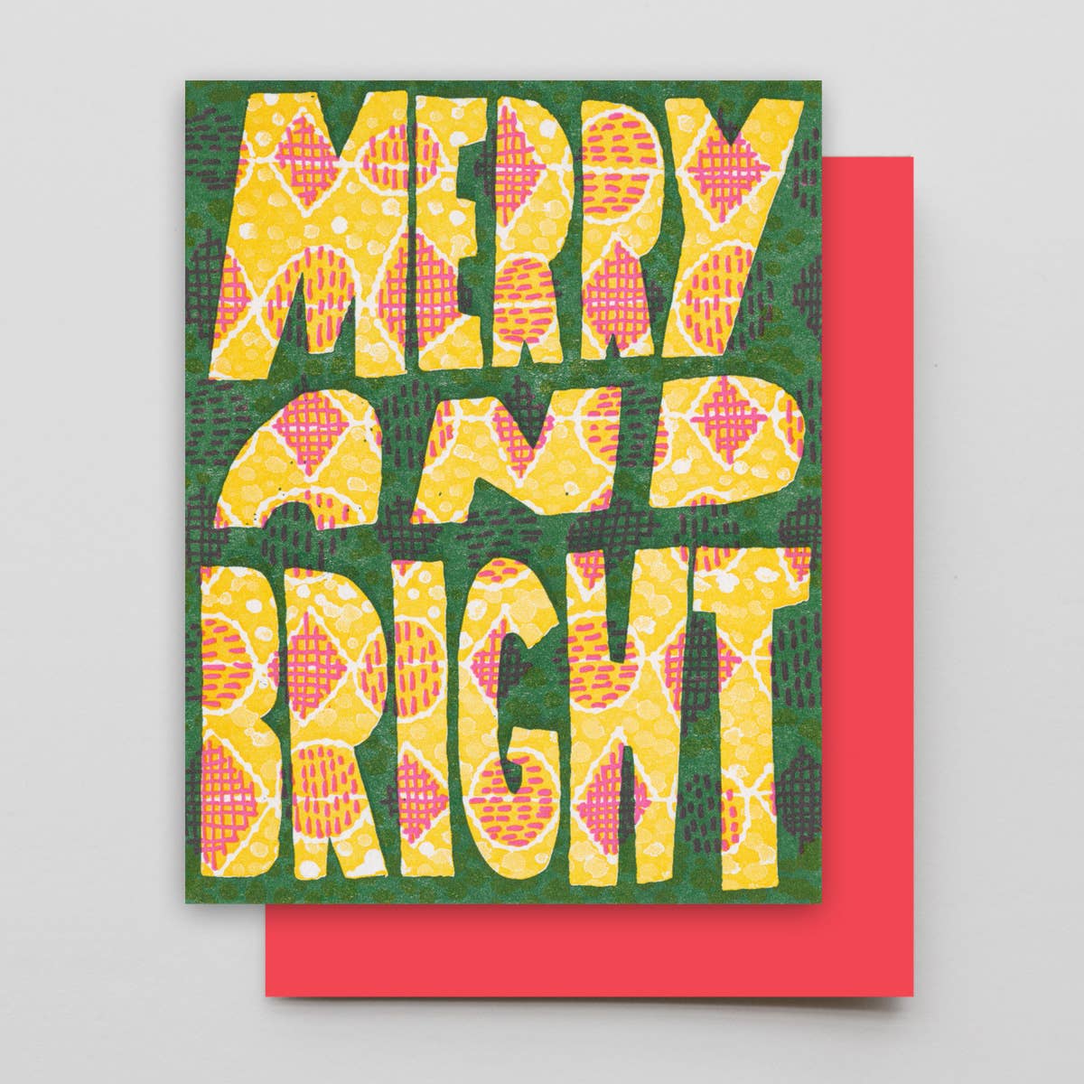Merry and Bright Greeting Card