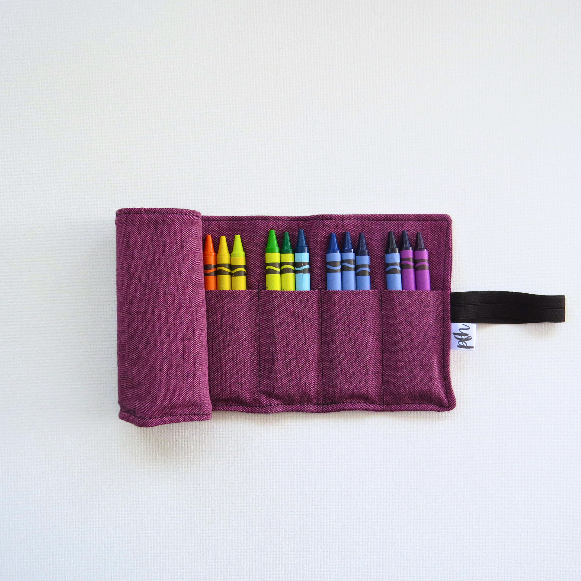 Cloth Crayon Roll-Up
