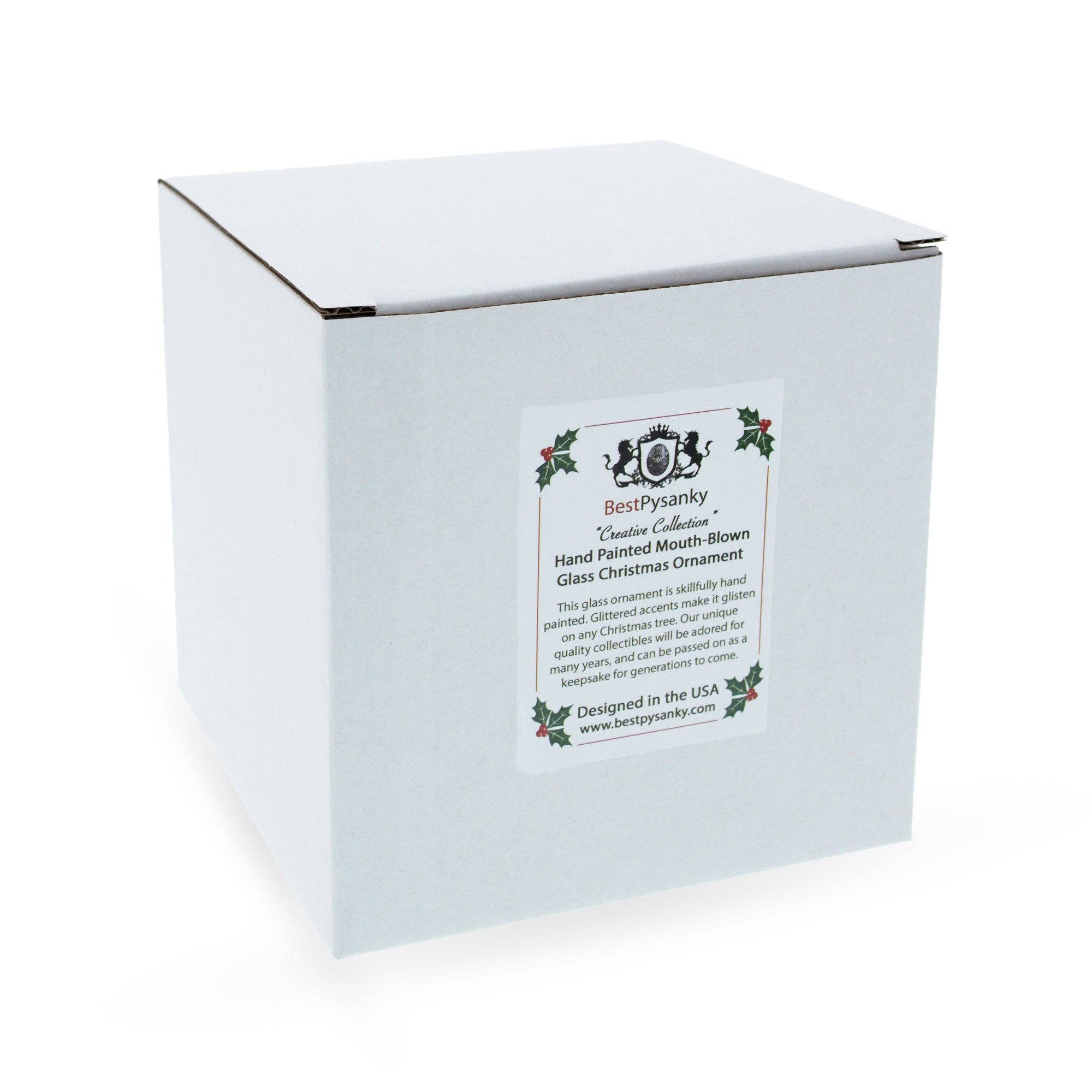 Pink Glazed Doughnut Glass Ornament