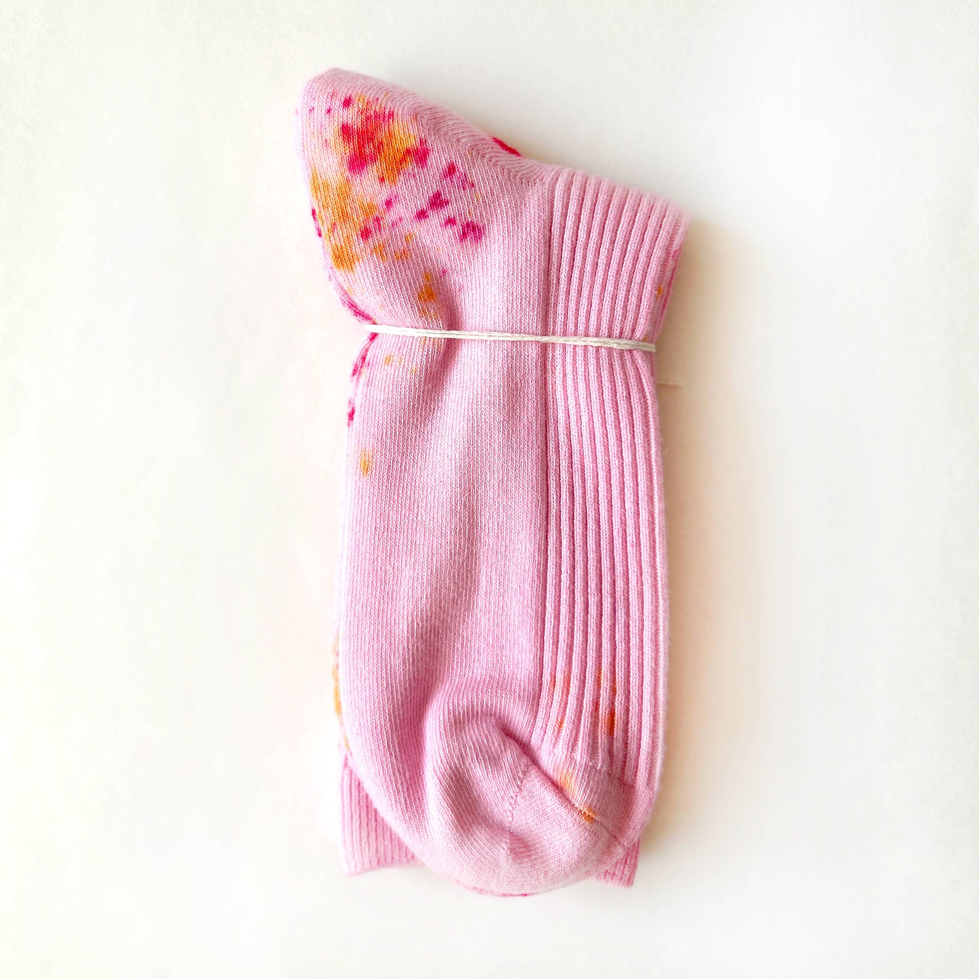 Shortcake Hand-dyed Dressy Socks