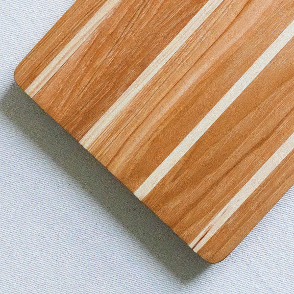 Wooden Striped Cutting Board