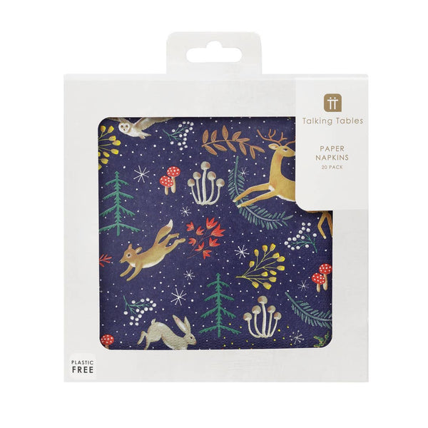 Twilight Forest Paper Napkins