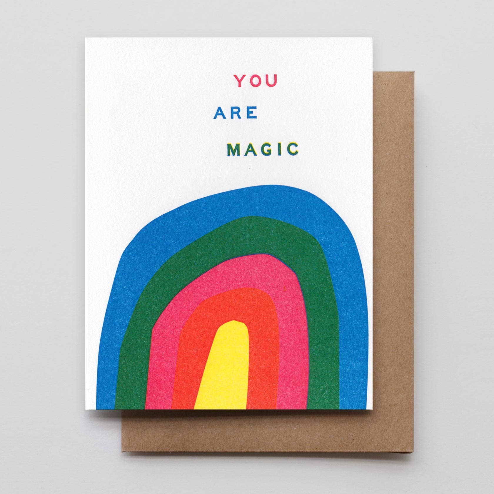 Magic Rainbow Greeting Card