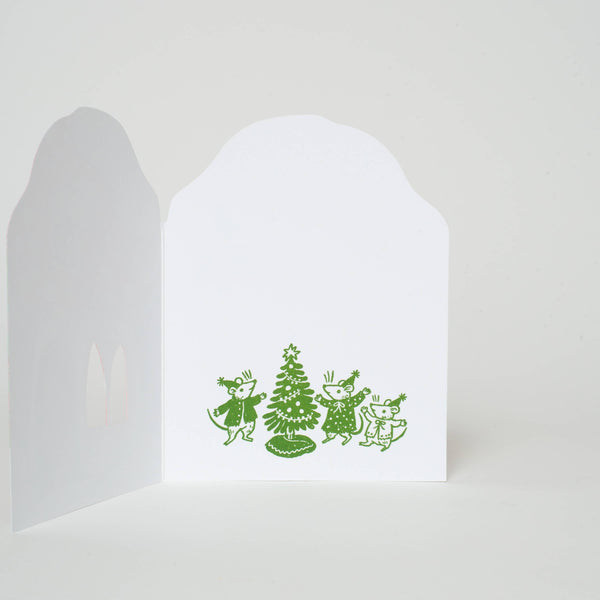 Merry Mushroom House Notecard Set