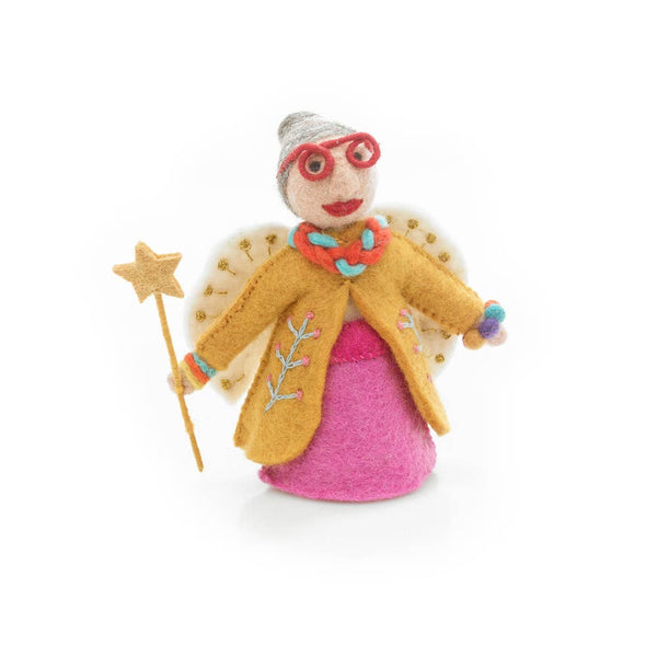 Felt Fairy Godmother Tree Topper