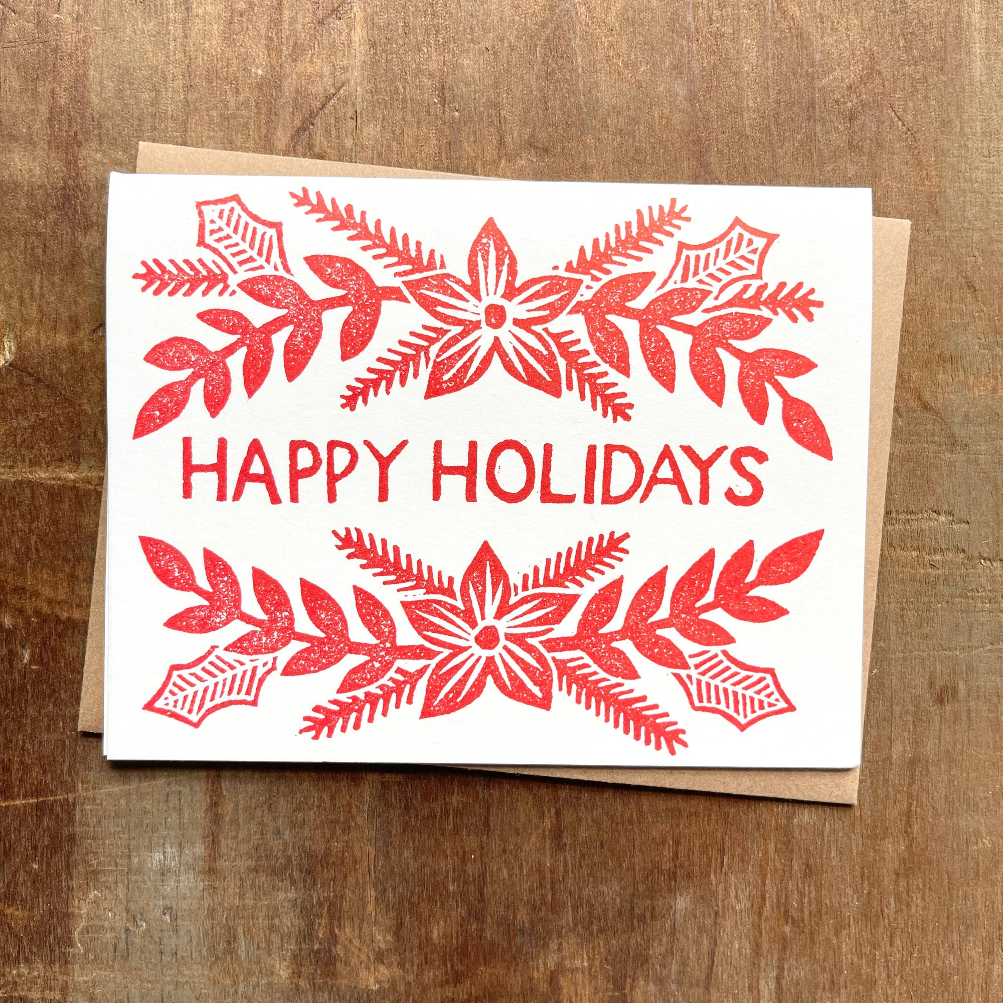 Happy Holidays Greeting Card Set