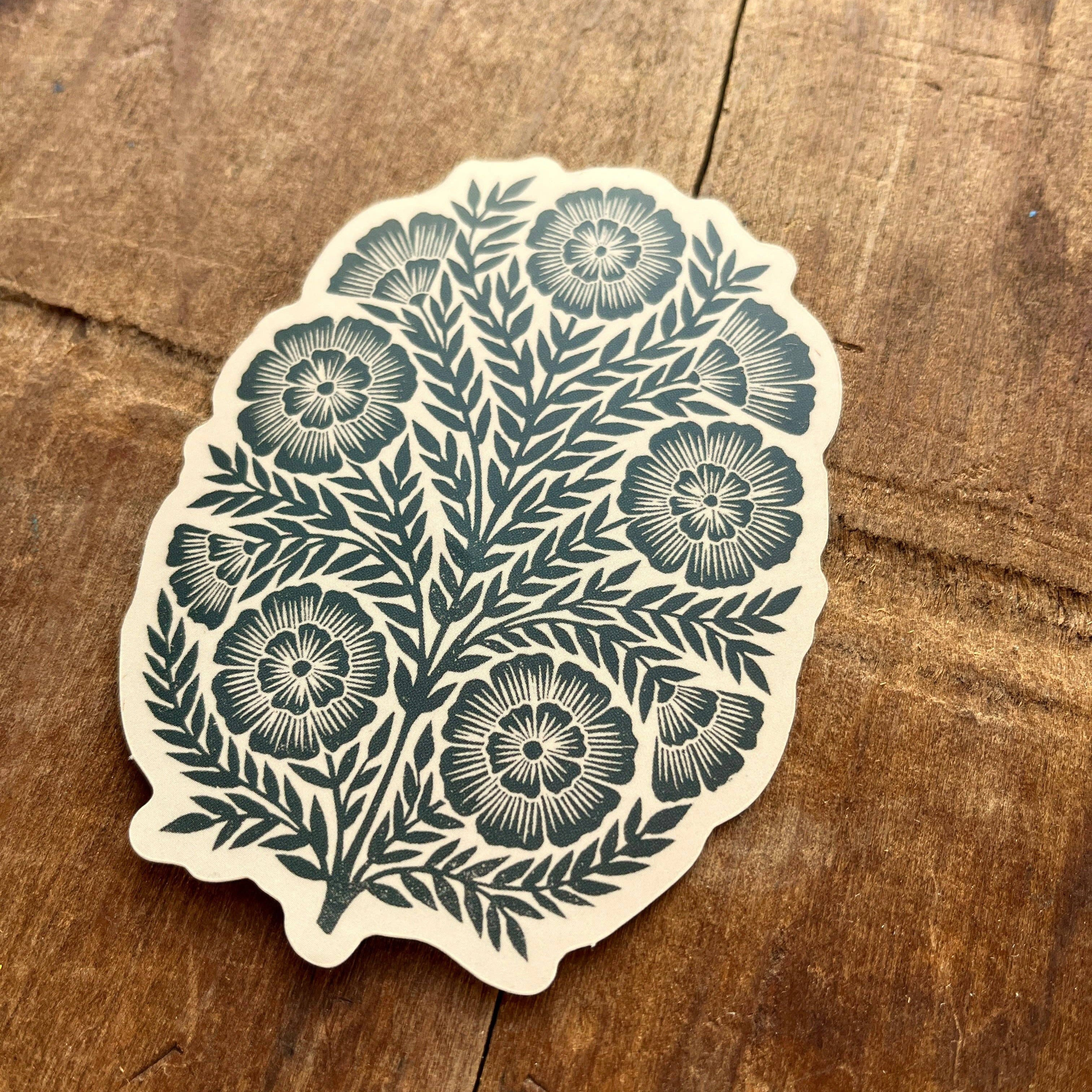 Signature Florals Sticker - RIDER