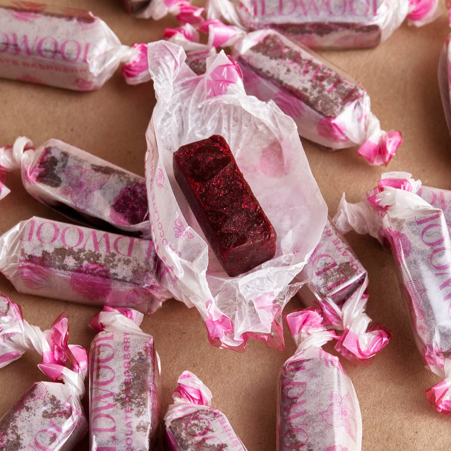 Chocolate Raspberry Caramels Box