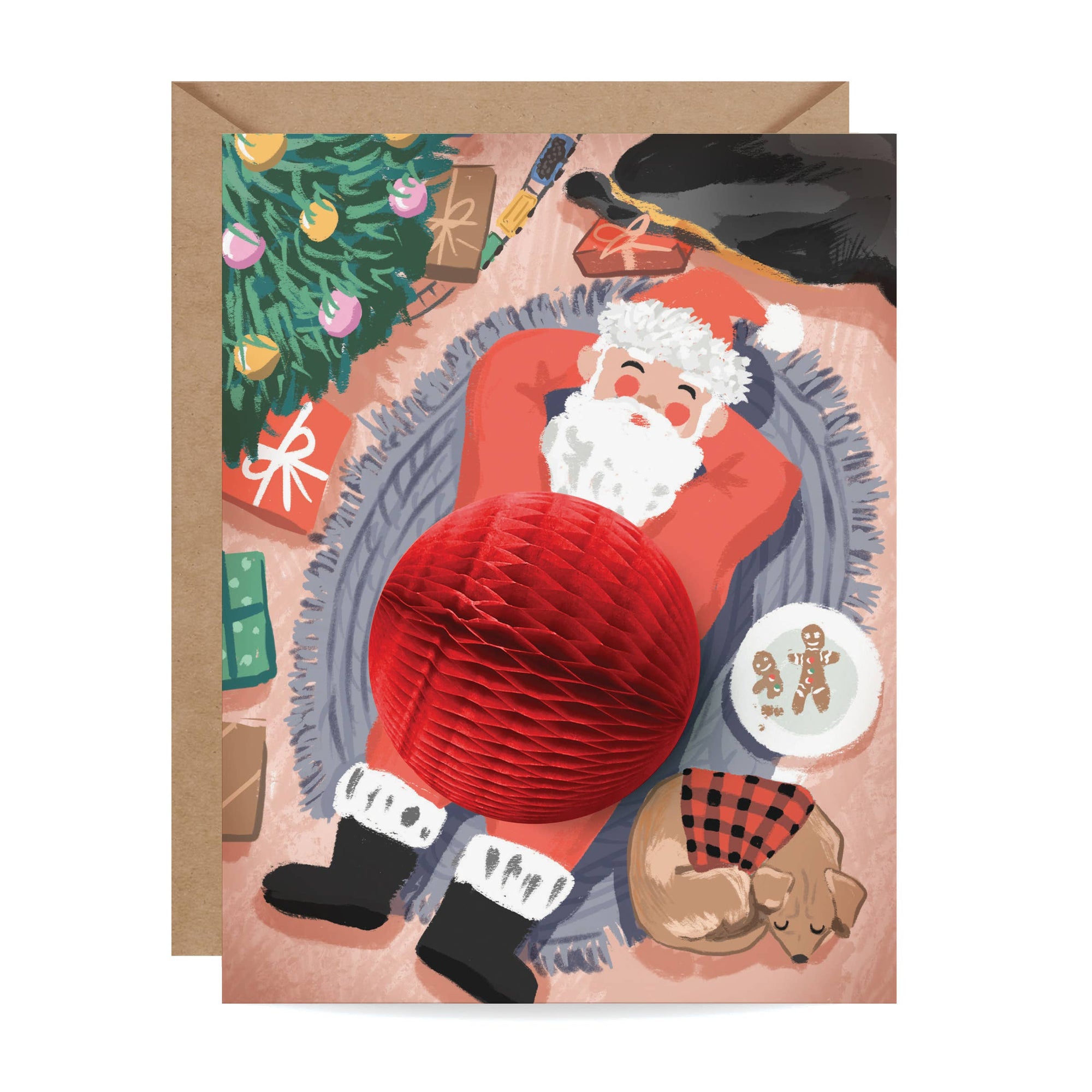 Santa Pop Up Greeting Card
