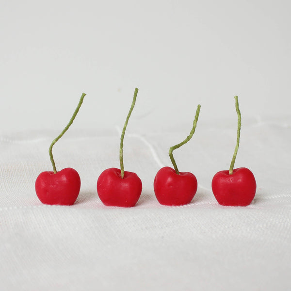 Cherry Beeswax Birthday Candles - RIDER