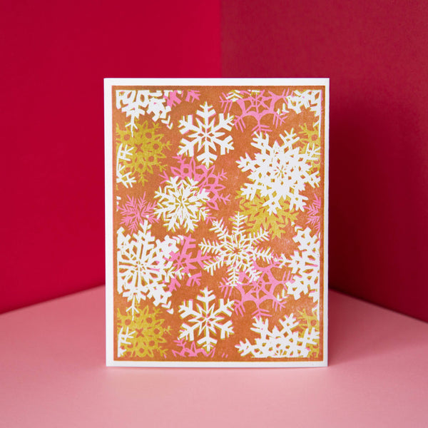 Winter Botanicals Letterpress Notecard Set