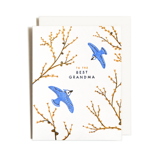 Best Grandma Greeting Card