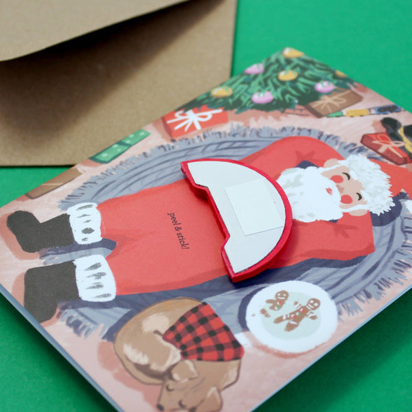 Santa Pop Up Greeting Card