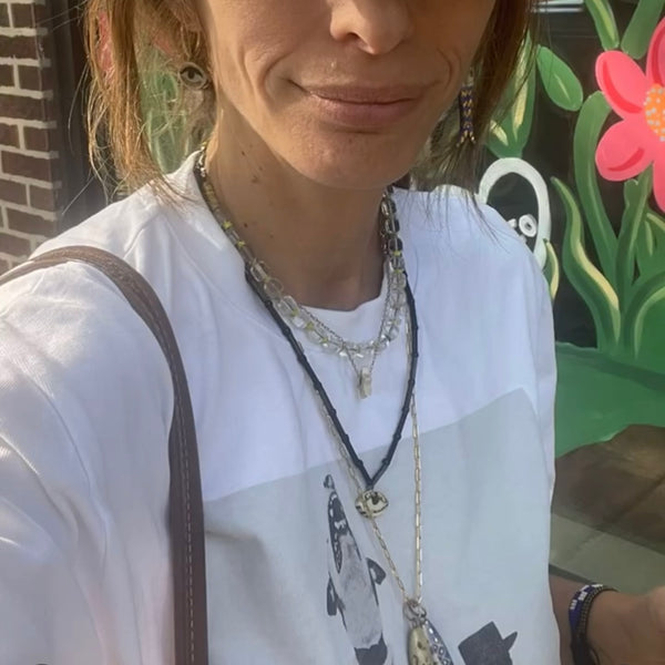 Not So Evil Eye Beaded Necklace