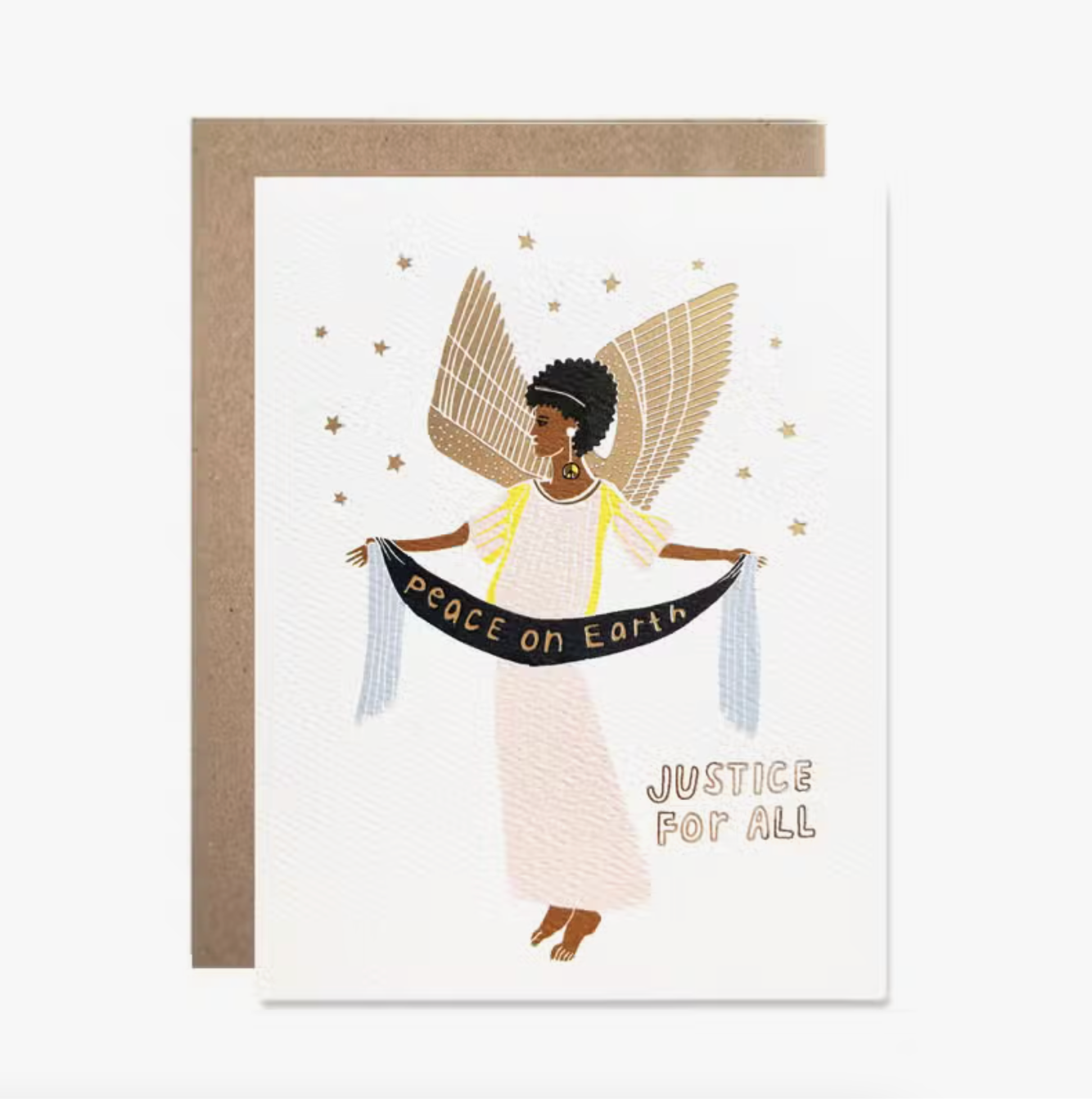 Peace On Earth Justice For All Greeting Card