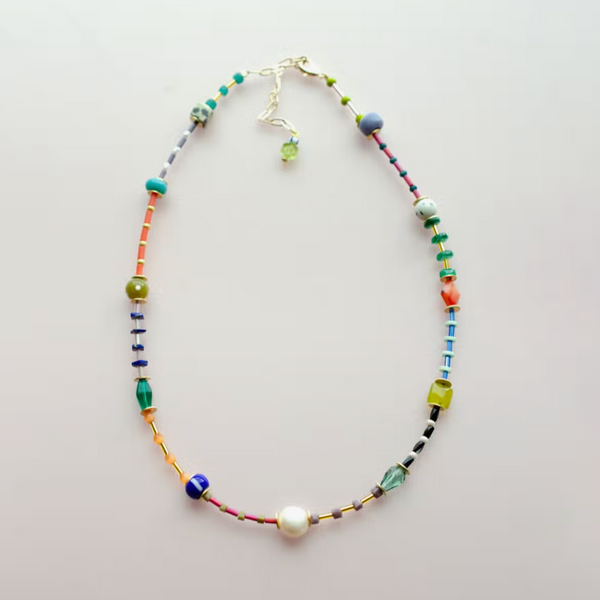 Prism Beaded Friendship Necklace