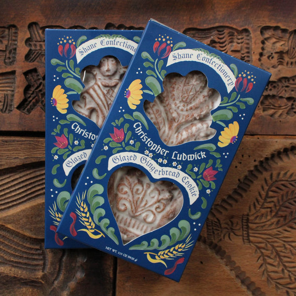 Glazed Gingerbread Cookie