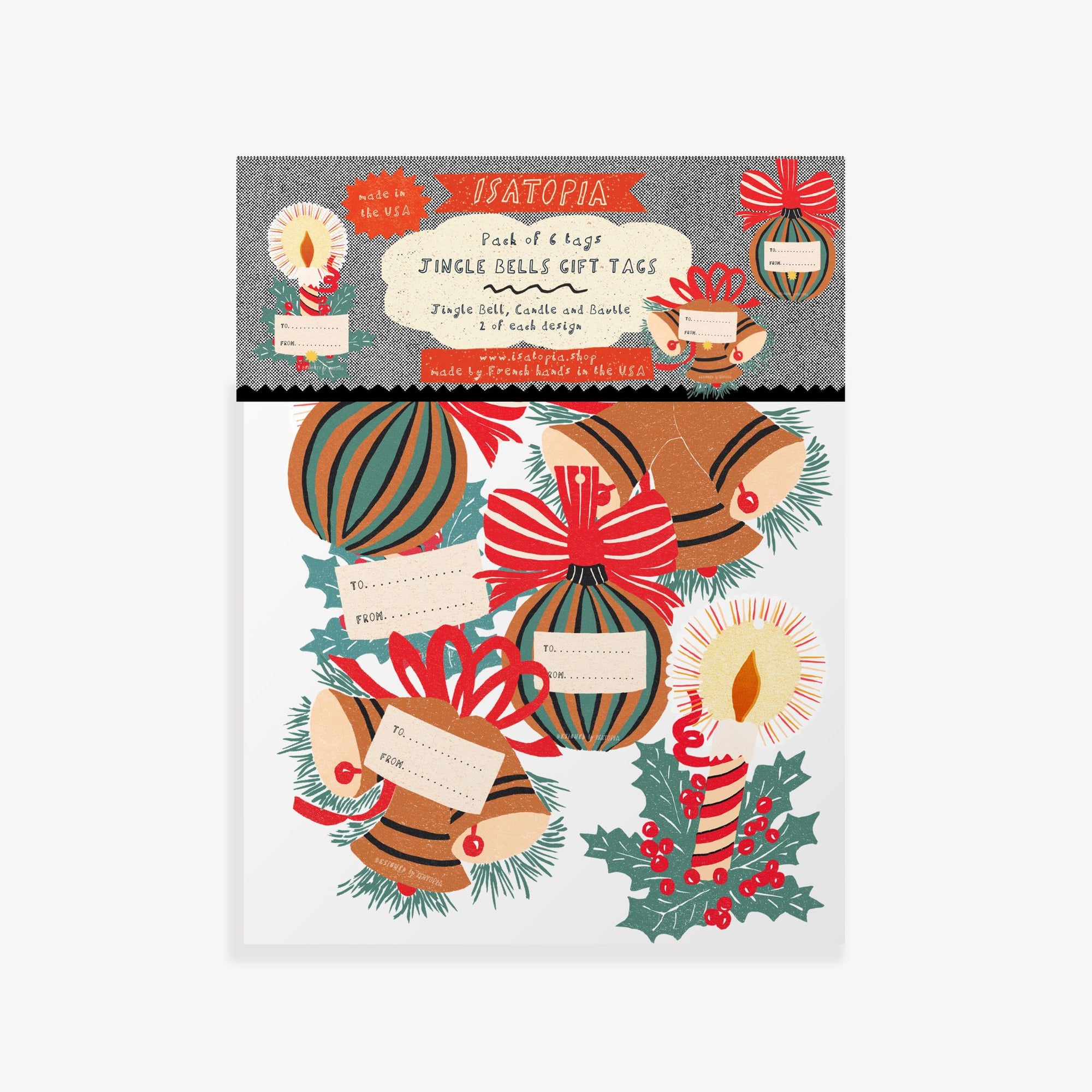 Jingle Bells Gift Tags