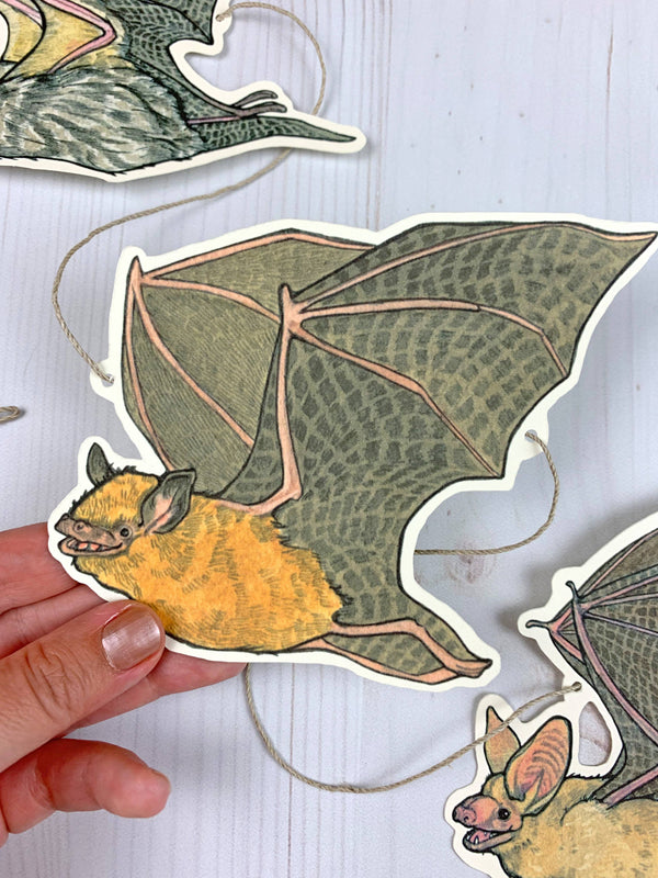 Happy Bat Paper Garland
