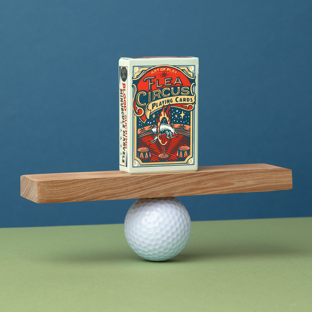 Flea Circus Playing Cards