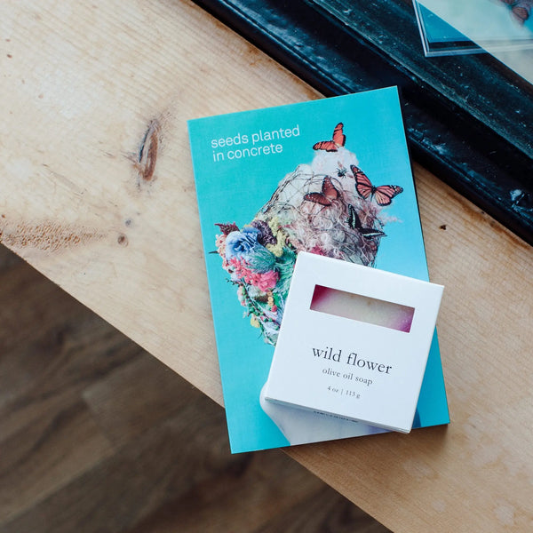 Wild Flower Olive Oil Soap