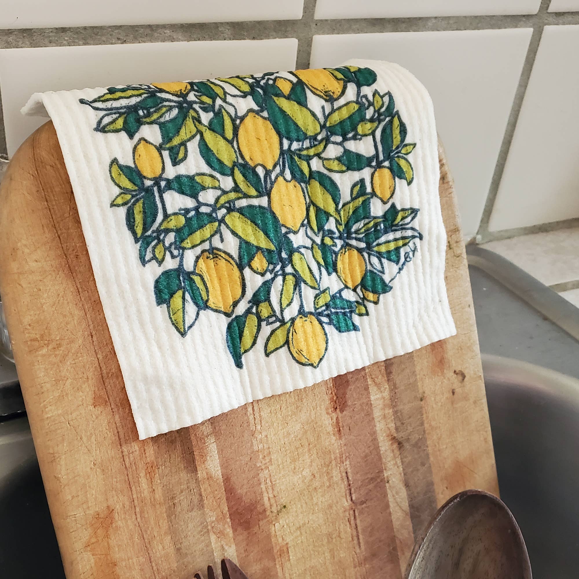 Lemon Swedish Dishcloth