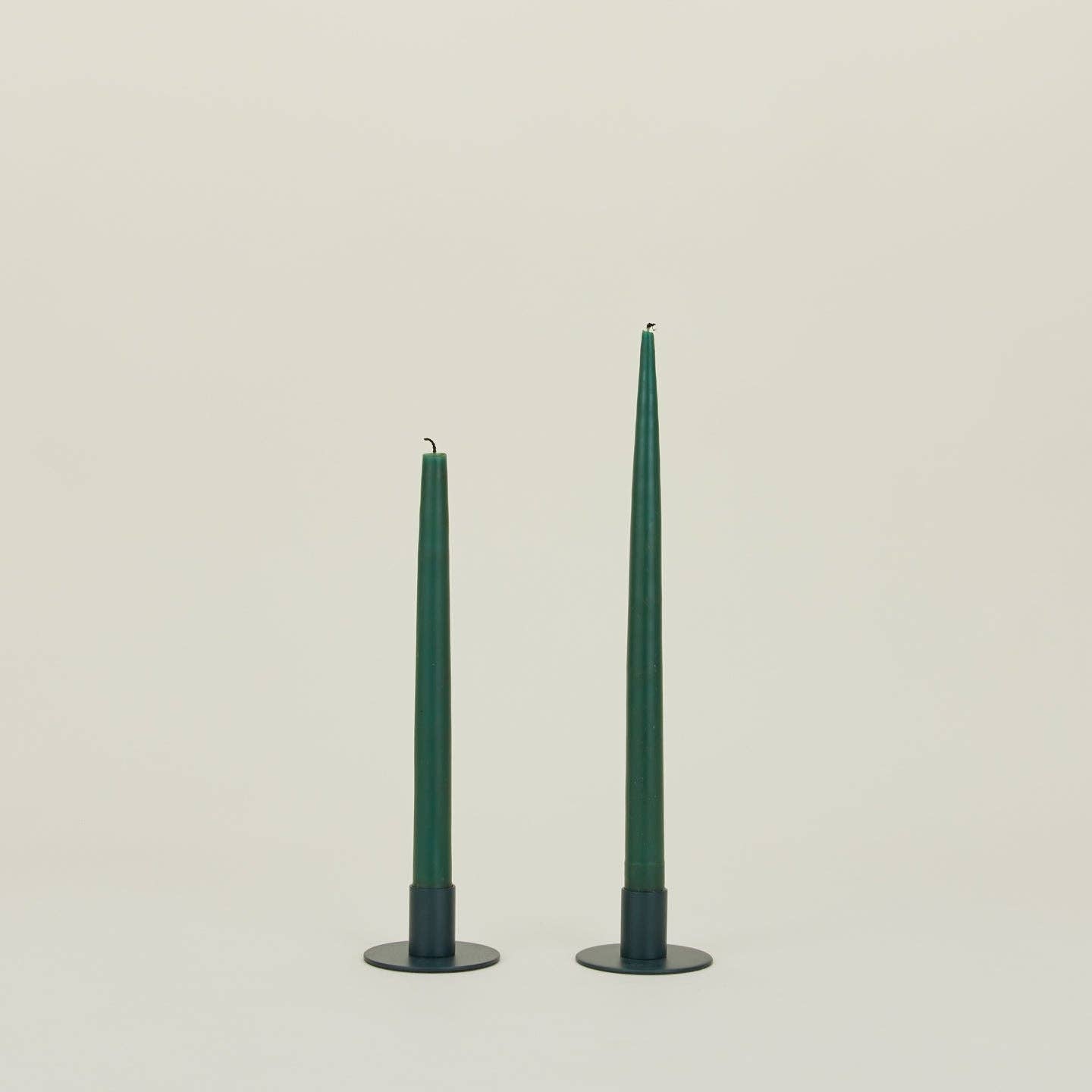 Essential Peacock Metal Candle Holders