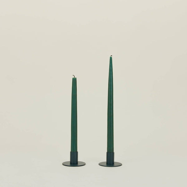 Essential Peacock Metal Candle Holders