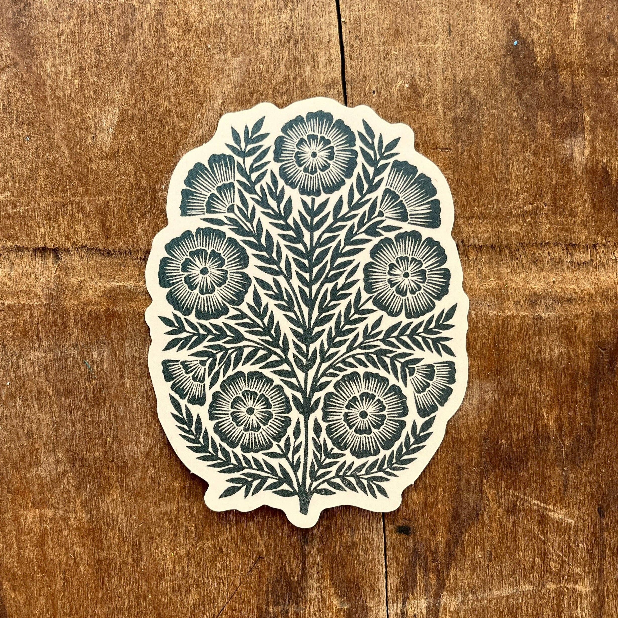 Signature Florals Sticker - RIDER
