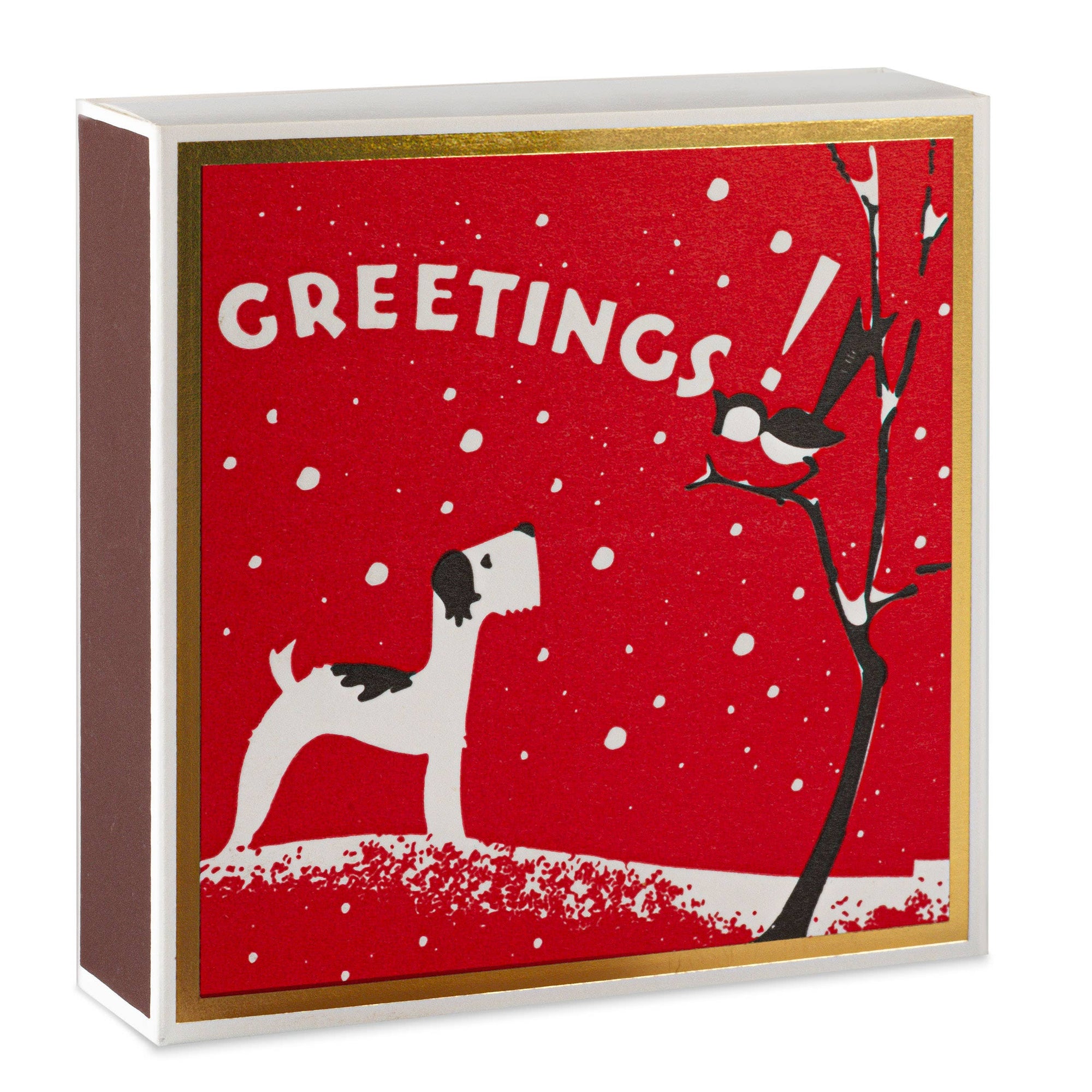 Winter Greetings Matchbox