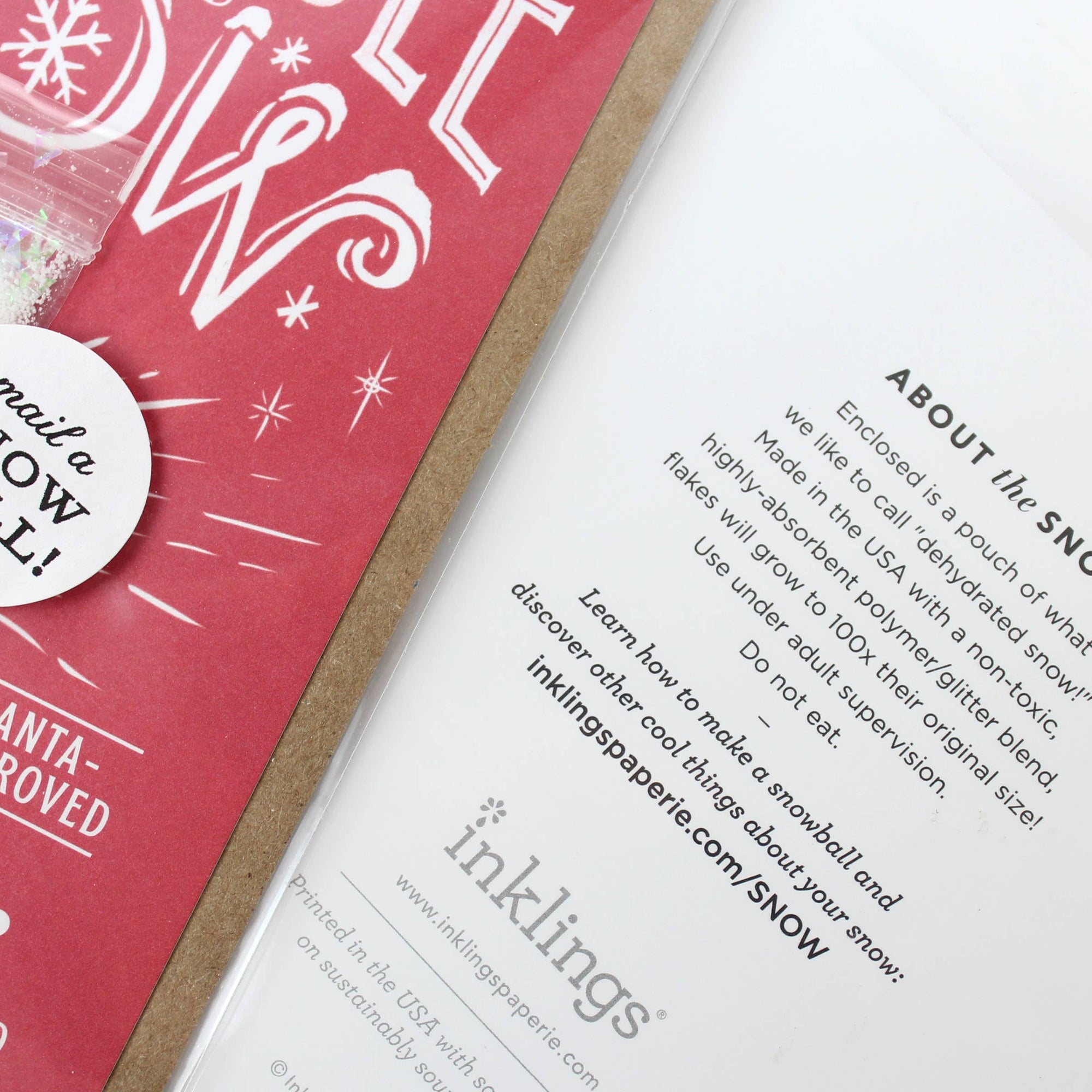 Mail a Snowball Greeting Card