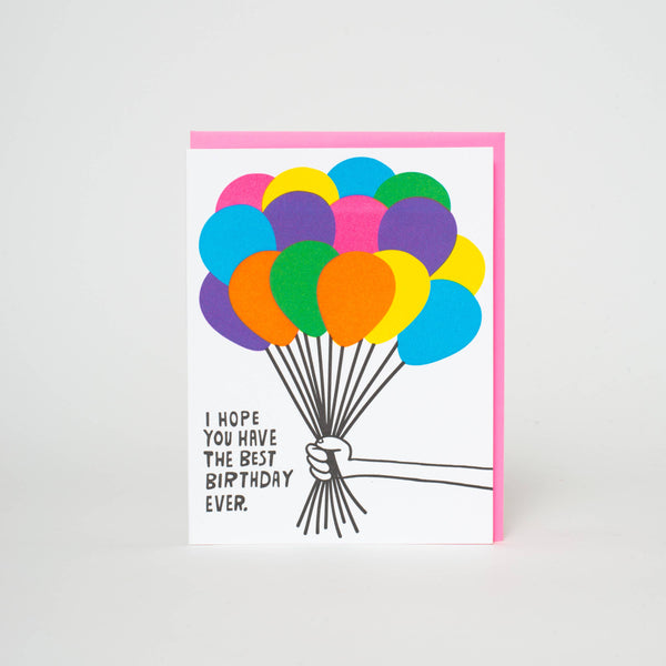 Best Birthday Ever Greeting Card - RIDER