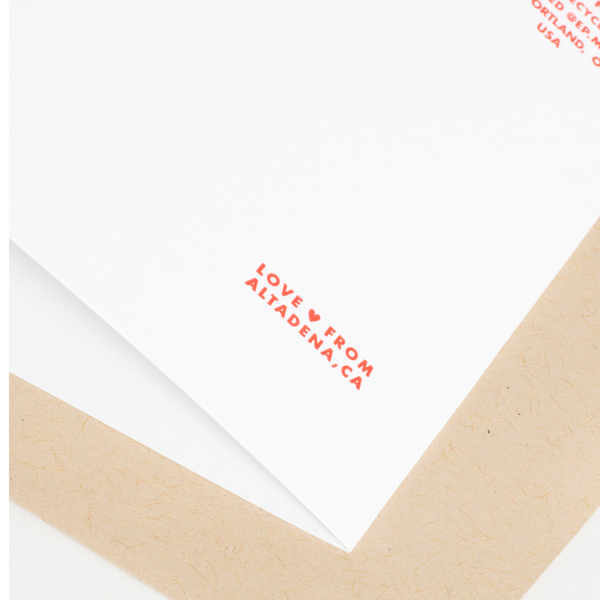 Fox & Bunny Tulip Greeting Card