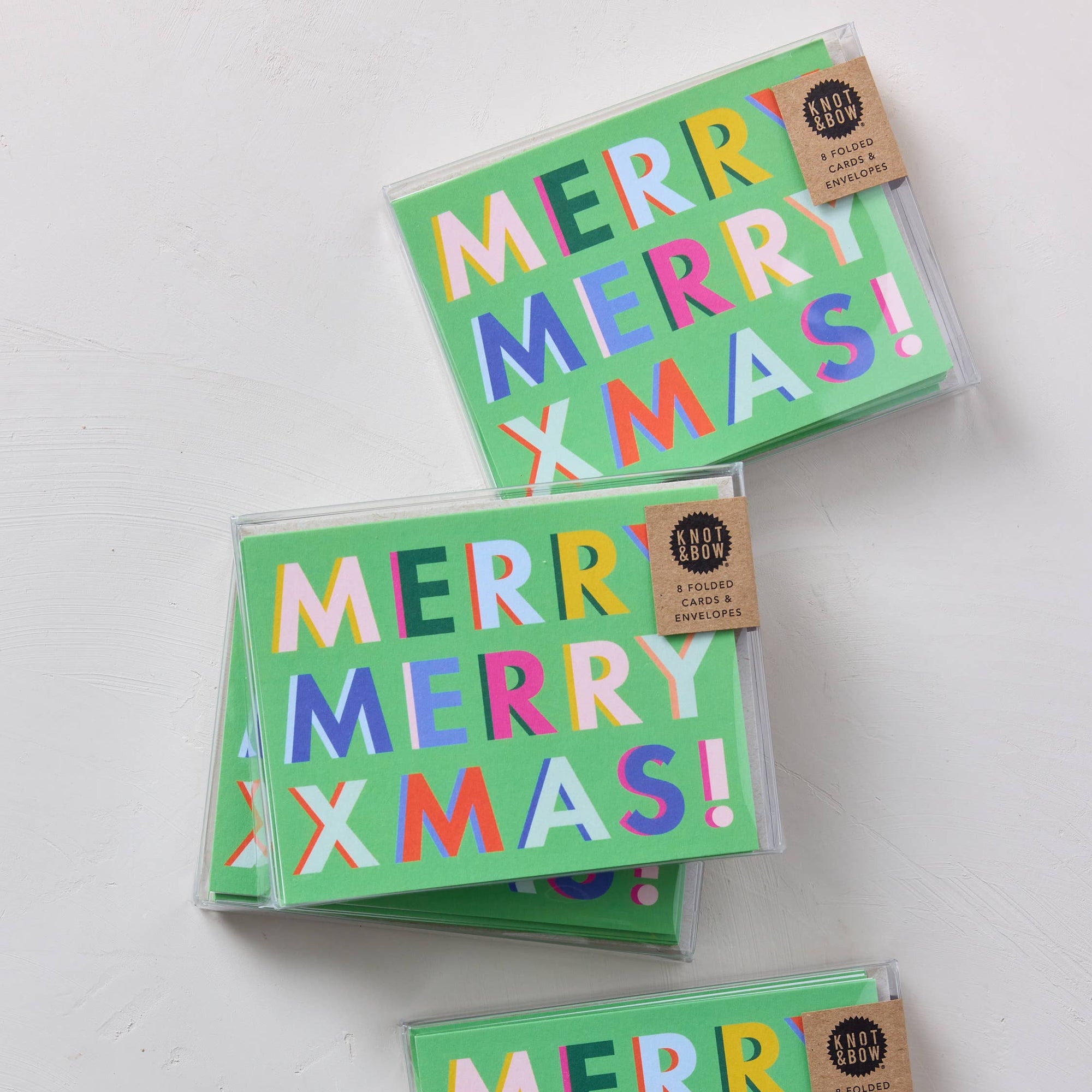 Merry Merry Xmas Notecard Set